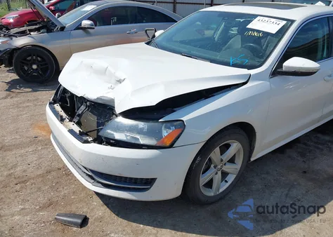 2012 Volkswagen Passat 2.0L Tdi Se из США, поврежденный, VIN 1VWBN7A32CC025378